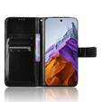 Klapkové puzdro pre Google Pixel 9 / Google Pixel 9 Pro, Crazy Horse Wallet, čierne