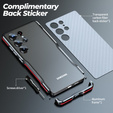 Puzdro LUPHIE pre Samsung Galaxy S25 Ultra, Armor Bumper, čierne