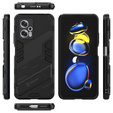 Puzdro pre Xiaomi Poco X4 GT 5G, Military kickstand, čierne