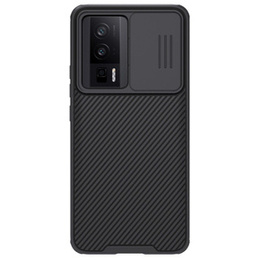 Puzdro pre Poco F5 Pro, pancierované Nillkin, CamShield Pro, čierne