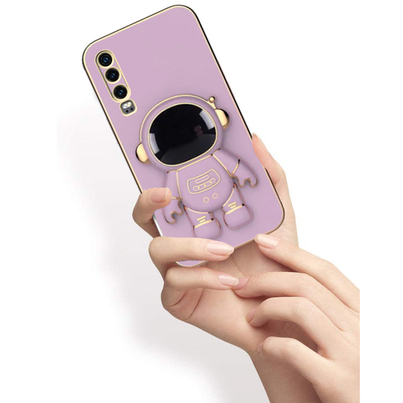 Obal na mobil pre  Huawei P30, Astronaut, fialové