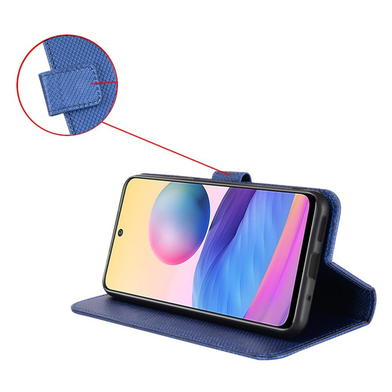 Flipové puzdro pre Motorola Moto G84 5G Smart Magnet, modré