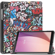 Puzdro pre Lenovo Tab M8 Gen 4 TB-300FU, Smartcase, graffiti