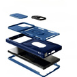 Obal na mobil pre Samsung Galaxy S23 Ultra, CamShield Slide, modré