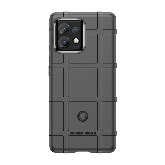Obal na mobil pre Motorola Edge 40 Pro, Rugged Shield, čierne