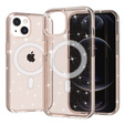 Puzdro pre iPhone 14 Plus, Glittery, pre MagSafe, zlaté