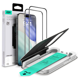 ESR UltraFit tvrdené sklo (2 balenia) pre iPhone 17 Pro