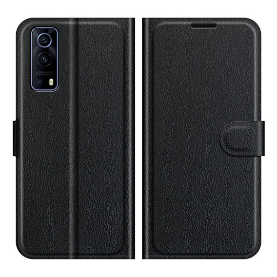 Flipové puzdro pre Vivo Y52 5G / Y72 5G, Split Leather, modré