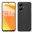 Tenké puzdro pre Realme C55, Slim, čierne