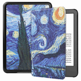 Puzdro pre Kindle 11, Smartcase, oil painting