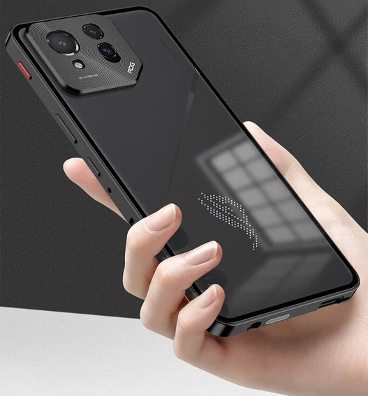 Puzdro pre ASUS ROG Phone 8 Pro, Frame Case, čierne