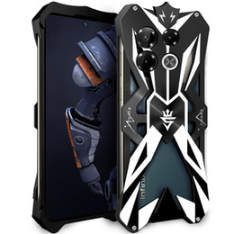 Pancierované puzdro pre Infinix Note 40 Pro, Aluminum Alloy, čierne