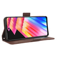 Klapkové puzdro pre Infinix Hot 30, Card Slot, hnedé