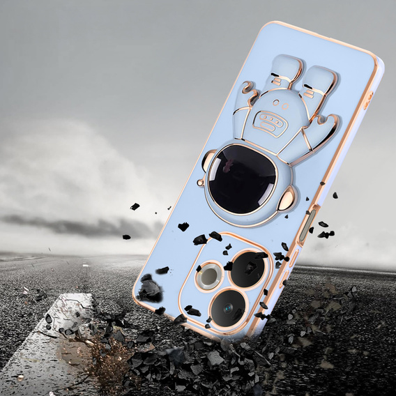 Obal na mobil pre Oppo A5 Pro 5G, Astronaut, modré