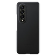 Originálne puzdro Samsung pre Galaxy Z Fold 4, Leather Flip Cover, čierne