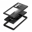 Vodotesné puzdro IP68 pre Samsung Galaxy S23 Ultra, čierne