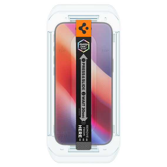 Spigen Glas.TR "EZ FIT" ochranné tvrdené sklo HD pre iPhone Air (2 ks)