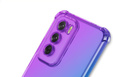 Puzdro pre Oppo Reno 12, Gradient Dropproof, Fialová / modrá
