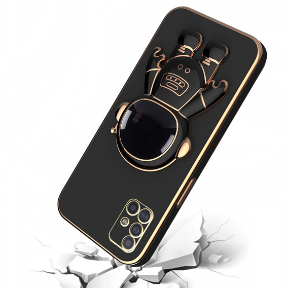 Obal na mobil pre Samsung Galaxy A71, Astronaut, čierne