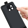 Klapkové puzdro pre Xiaomi Redmi 12C, Flip, čierne