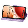 Klapkové puzdro pre Oppo Reno 12FS / 12F, Butterfly, fialové