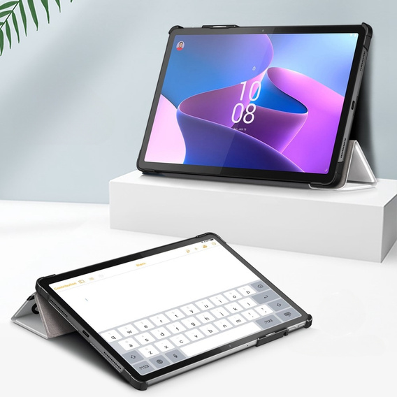 Puzdro pre Lenovo Tab P11 Pro Gen 2 TB132FU TB132XU 11.2", s chlopňou, sleeping cat