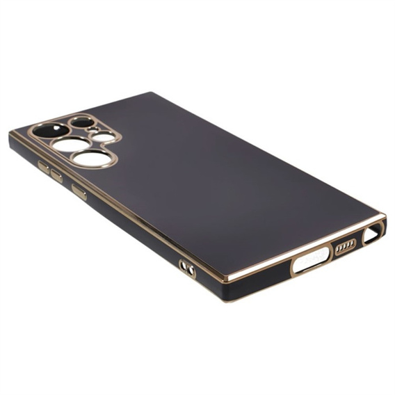 Puzdro pre Samsung Galaxy S24 Ultra, Glamour CamShield, čierne