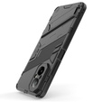 Puzdro pre Realme C67, Military kickstand, čierne
