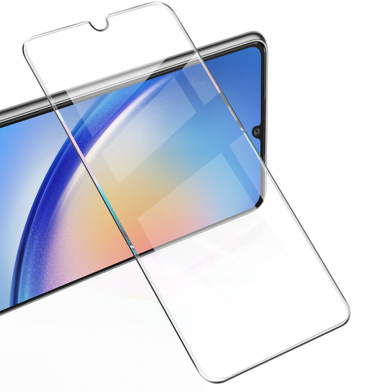 2x tvrdené sklo pre Samsung Galaxy A34 5G, ERBORD 9H Hard Glass na displeji