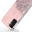 Obal na mobil pre Samsung Galaxy A04S / A13 5G, Glittery, ružové