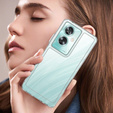 Obal na mobil pre Oppo A79 5G, Fusion Hybrid, priehľadné