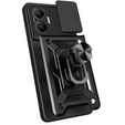 Obal na mobil pre Xiaomi Poco F7, CamShield Slide, čierne