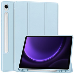 Puzdro pre Samsung Galaxy Tab S10 Lite / S10 FE / S9 FE, Smartcase s priestorom pre stylus, modré
