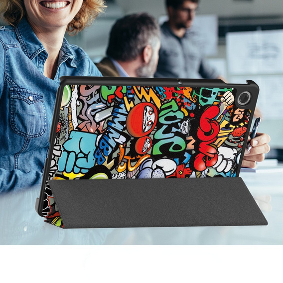Puzdro pre Lenovo Tab TB311FU, Smartcase, graffiti