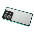 Puzdro pre Xiaomi Redmi Note 13 5G, Magnetic Dual Glass, zelený