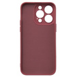 Obal na mobil pre iPhone 15 Pro Max, Silicone Lite, červené