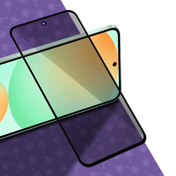 Tmavé sklo na ochranu súkromia Shy Palm pre Samsung Galaxy S24 FE