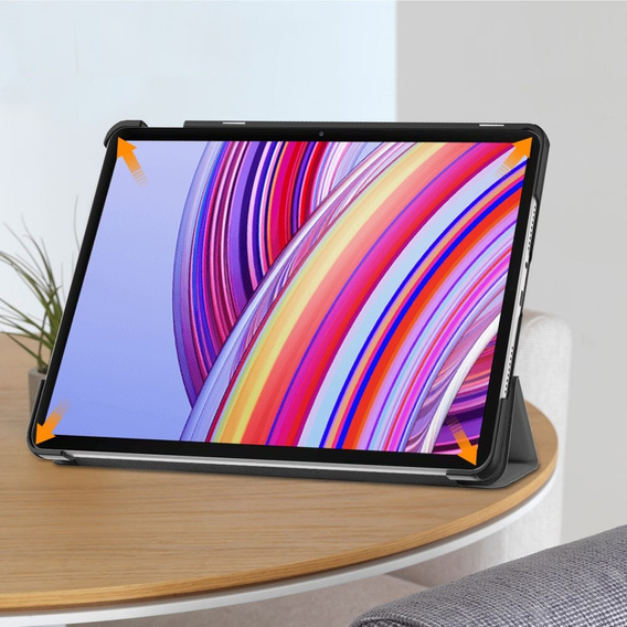 Puzdro pre Xiaomi Redmi Pad Pro / Xiaomi Poco Pad, Smartcase, sivé