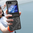 Puzdro pre Samsung Galaxy Z Flip7 FE / Z Flip6, Mechanical Legend, čierne