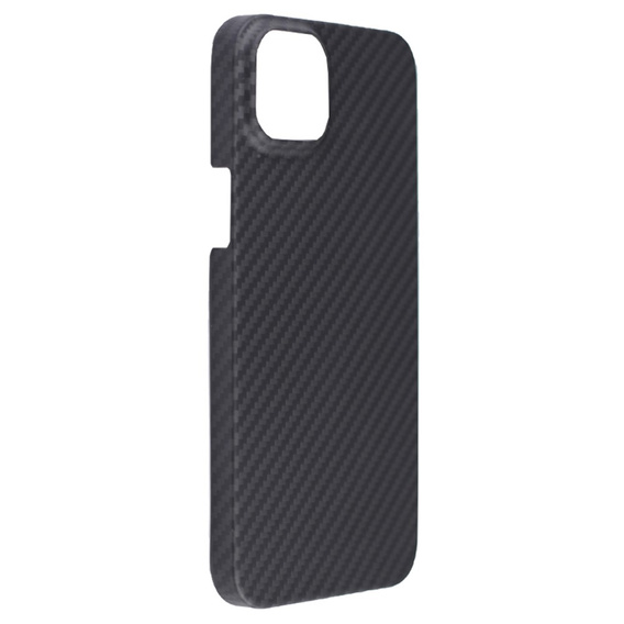 Puzdro pre iPhone 13, Aramid Fiber Cover, čierne