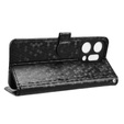 Klopové puzdro pre Oppo Reno 14, Wallet Rhombus, čierne