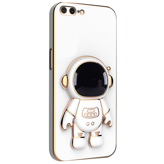 Obal na mobil pre iPhone 7 Plus / 8 Plus, Astronaut, biele