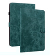 Obal na mobil pre Samsung Galaxy Tab S9, Wallet Pen Slot, zelený
