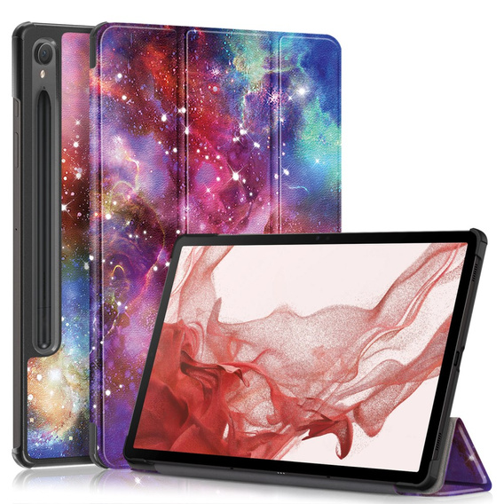 Obal na mobil pre Samsung Galaxy Tab S9, Smartcase Hybrid Pen Slot, galactic