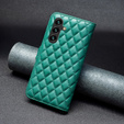 Klapkové puzdro pre Samsung Galaxy A56, Wallet, BINFEN COLOR, zelený