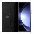 Flipové puzdro NILLKIN pre Samsung Galaxy Z Fold6 5G, CamShield Qin Pro, kožené, čierne