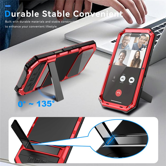 Puzdro R-JUST s podstavcom pre iPhone 17