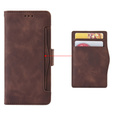 Klapkové puzdro pre Xiaomi Poco F7 Pro, Card Slot, hnedé