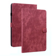 Obal na mobil pre Lenovo Tab M9, Wallet Pen Slot, červené