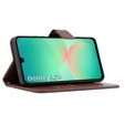 Klapkové puzdro pre Samsung Galaxy A26, Crazy Horse Wallet, hnedé